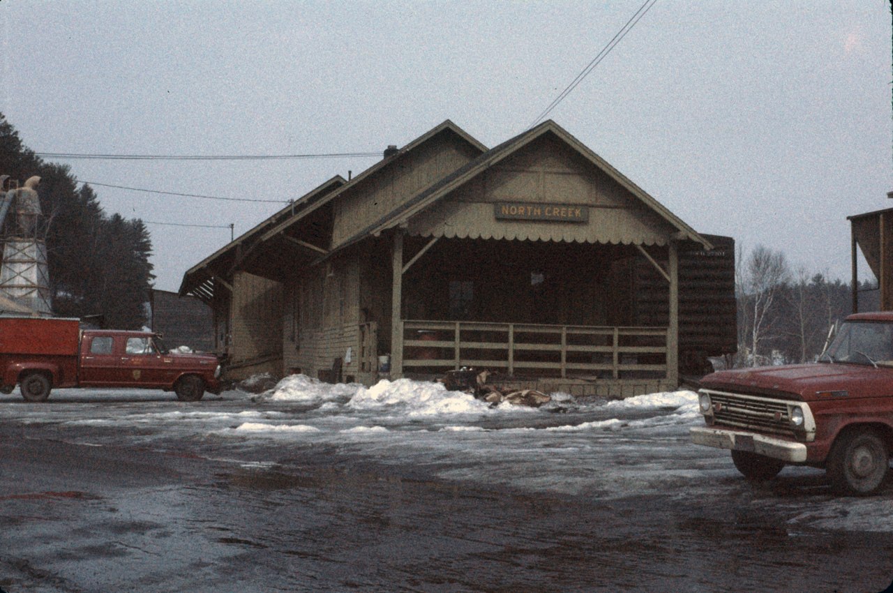 1973-04-01, 027, Rail Road Station, North Creek, NY