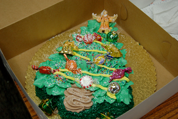 05-12-22, 25, The Cake, ITT Mail Room Party